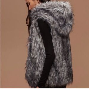 SUNDAY BEST ARITZIA Faux Fur Vest